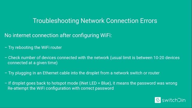 Troubleshooting Droplet Network Connection смотреть онлайн