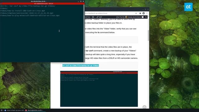 How to back up your videos on Linux смотреть онлайн