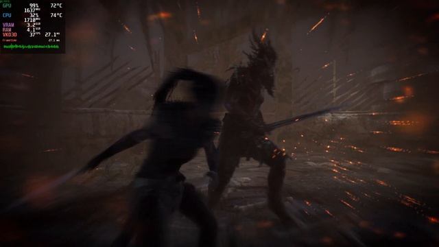 Hellblade: Senua's Sacrifice on Ryzen 5700U - Acer A515-45 Linux смотреть онлайн