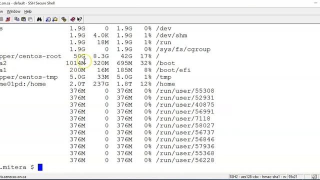 Linux - Quota, du & df смотреть онлайн