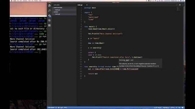 #golang #striversity 07.07 - More Channel Selection in Go смотреть онлайн