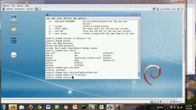 Config FTP Server Debian 3 смотреть онлайн
