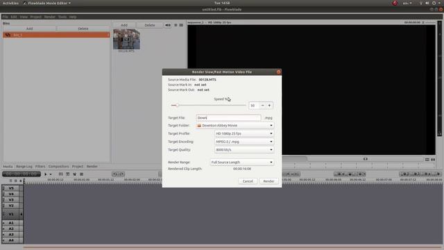 Flowblade: How To Make Slow/Fast Motion Videos (Speed Up/Slow Down Effect) A Video Editing Tutorial смотреть онлайн