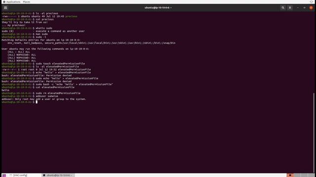 Linux Operating System Lab 12 Creating Users and File Permissions смотреть онлайн