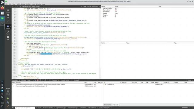 CMake debugger in Qt Creator 12 tutorial - December 2023 - 68de9b8e смотреть онлайн
