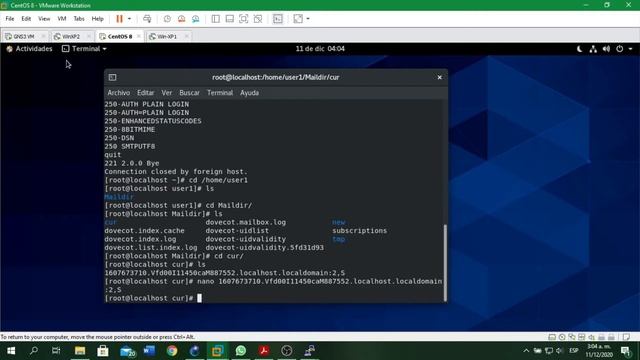 Protocolo SMTP || GNS3 && CentOS 8 смотреть онлайн