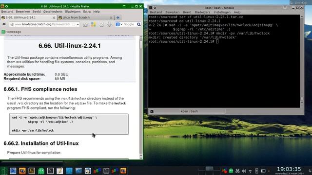 LFS Systemd Tutorial Chapter 6 6.65. D-Bus-1.8.0 & 6.66. Util-linux-2.24.1 смотреть онлайн