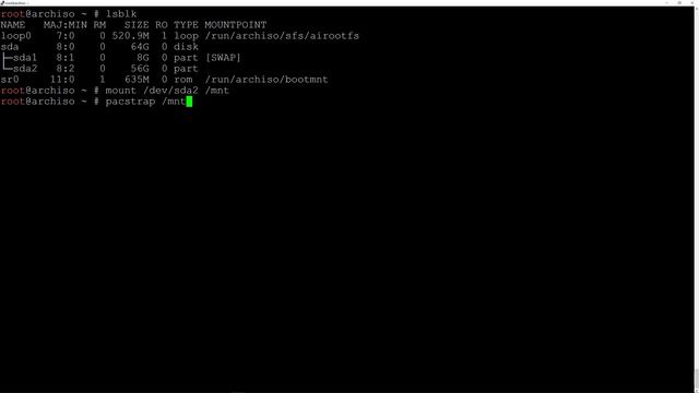 How to install Arch Linux on a MBR system with Gnome - Part 1: installing the base system смотреть онлайн
