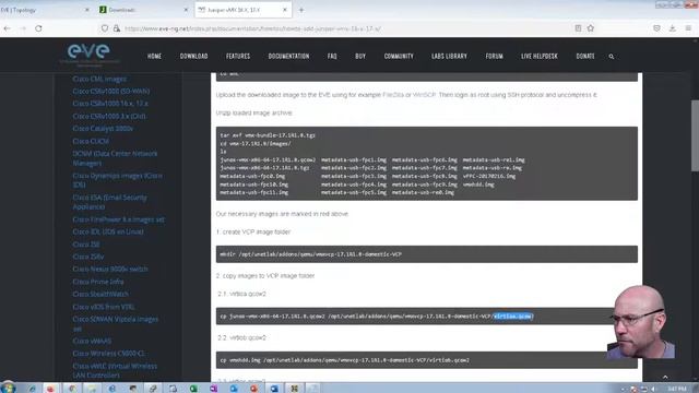 Add vMX to EVE-NG - dual boot Junos смотреть онлайн