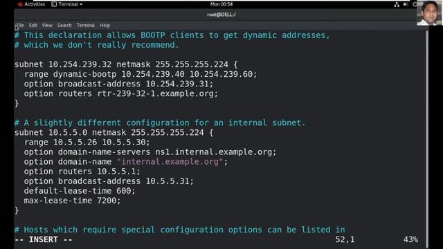 DHCP (Dynamic Host Configuration Protocol) in Linux смотреть онлайн