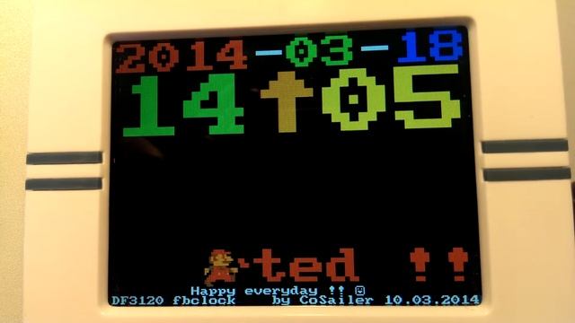 DF3120 framebuffer clock смотреть онлайн