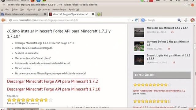 Como Instalar Forge Api PAra 1.7.2 Ubuntu смотреть онлайн