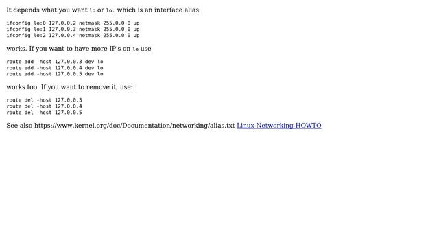 Ubuntu: How to add a loopback interface? (3 Solutions!!) смотреть онлайн