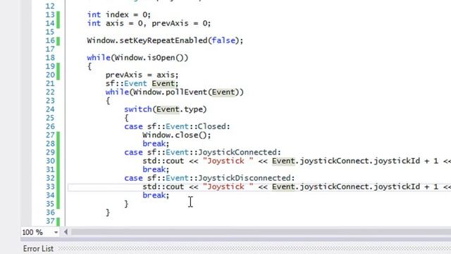C++ Sfml 2.0 Made Easy Tutorial 9 - Joystick Events смотреть онлайн