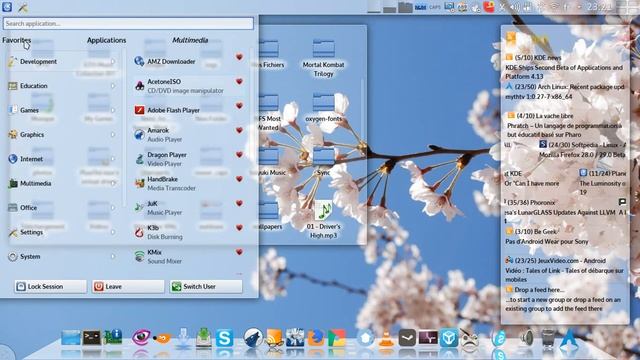 ArchLinux KDE 4.12.3 смотреть онлайн