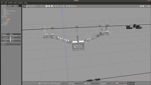 DRoILT simulation (Gazebo - ROS) смотреть онлайн