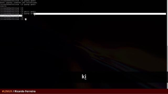 Como encerrar processos no Linux - uso do kill, pkill e xkill смотреть онлайн