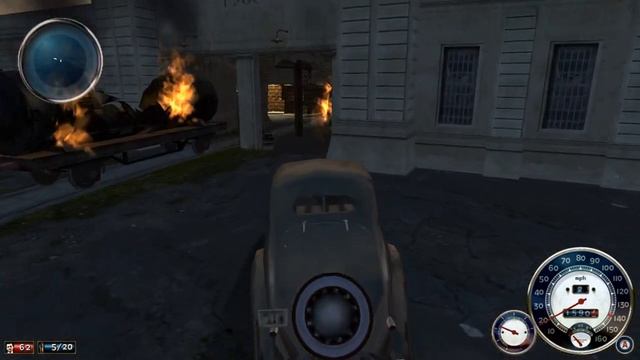 Mafia (2002) - You Lucky Bastard - Killing Sergio with the car смотреть онлайн