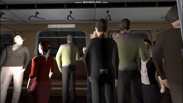 METROSTROI - Поездка пассажиром по Калининской линии новогиреево - третьяковская