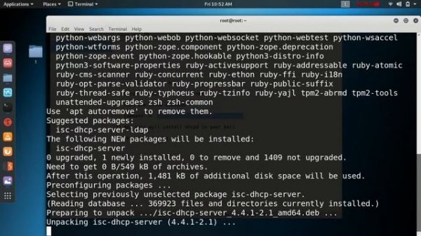 How to Install " dhcpd " in Kali Linux