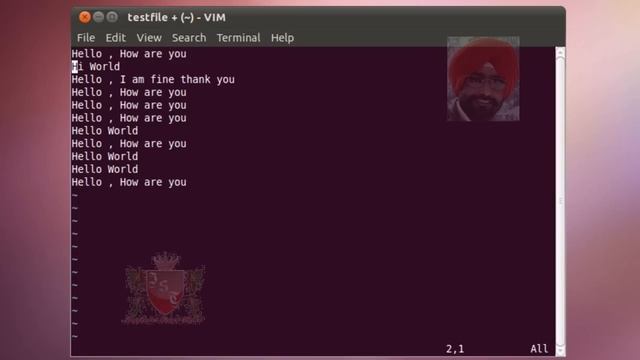 ✅ Basic Editing technique Replacing Lines in vim text editor in Linux in Hindi смотреть онлайн