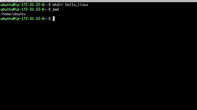 Linux - file & directory 1 смотреть онлайн