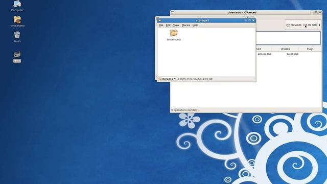 Adding an additional hard drive using a Linux operating system with CentOS. смотреть онлайн