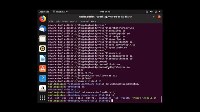 VMware Tools install Ubuntu Command Line Terminal смотреть онлайн