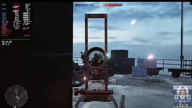 Battlefield 1 on Fedora Linux смотреть онлайн