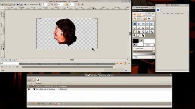 Synfig Studio Animation Tutorial Follow BLine Free Animation Software Ubuntu Linux смотреть онлайн