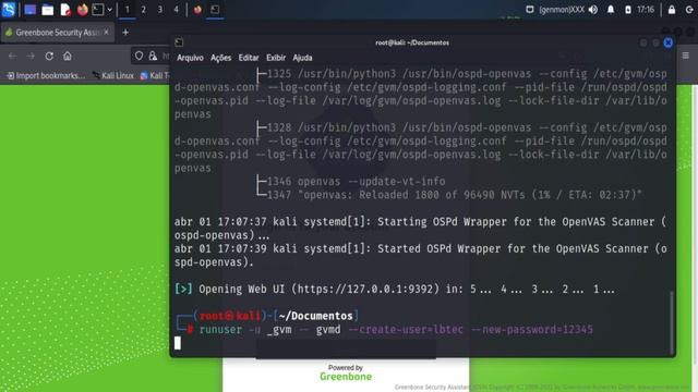 Instalando o Openvas no Kali Linux смотреть онлайн