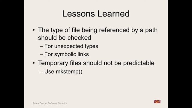 CSE 545 S16: "Application Insecurity pt. 7" смотреть онлайн