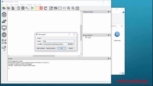 Instalar Mikrotik en GNS3 смотреть онлайн
