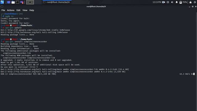How to install Simple Screen Recorder in kali linux ? Watch this! смотреть онлайн