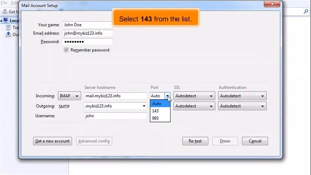 Thunderbird: How to Configure an IMAP Email Account смотреть онлайн