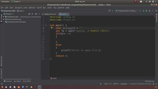 IO System calls in linux смотреть онлайн