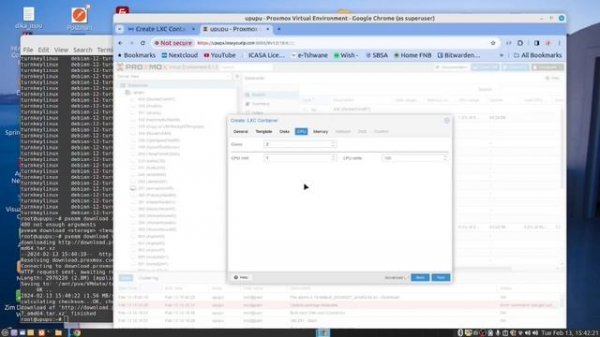 The correct way to install Docker in Proxmox using a unique feature LXC Containers