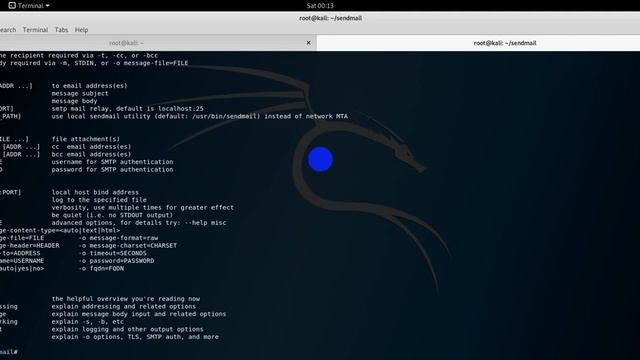 Sending & Receiving mail with Kali смотреть онлайн
