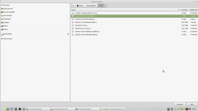 Criando um pendrive bootavel no Linux Mint смотреть онлайн