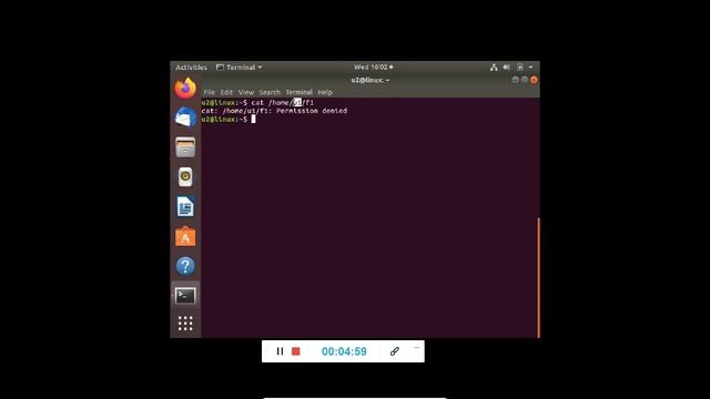 Playing with Permissions of directory смотреть онлайн