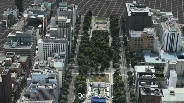 Sapporo 3D Flyover maps on iOS/OS X Maps (En/TH CC) / ทัวร์ซับโปโรแบบ 3D Flyover ในแอพ Apple Maps смотреть онлайн