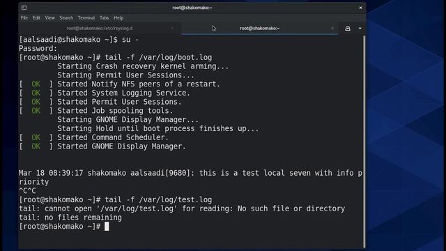 Linux Syslog Logging Service (Arabic) Ep44 - تعلم الطريقة التقليدية للتسجيل في لينكس الحلقة ٤٤ смотреть онлайн