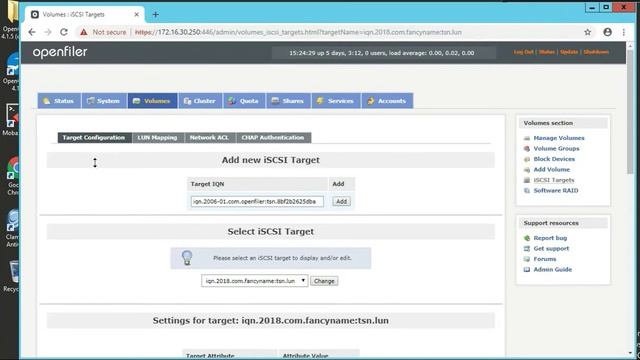How to setup a LUN with Open Filer and add to VMware ESXI hosts. #getajobinit смотреть онлайн