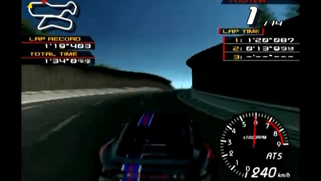 Ridge Racer V Walkthrough Part 15 Frontal GP (5/6) смотреть онлайн