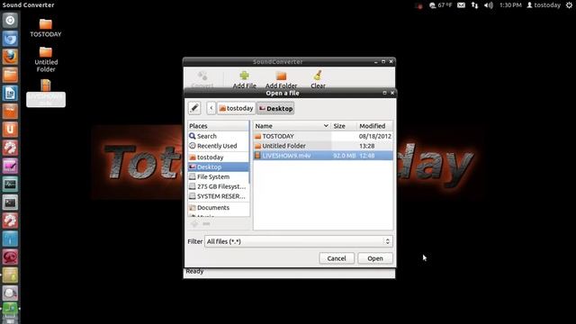 Linux Software Review: SoundConverter смотреть онлайн