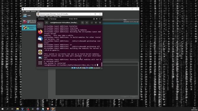 Installer les Guest Additions pour Ubuntu sur VirtualBox. смотреть онлайн