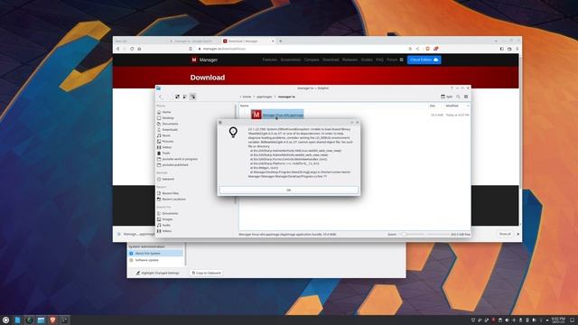Manager IO accounting software won't run on my freshly installed Kubuntu Linux OS computer system смотреть онлайн