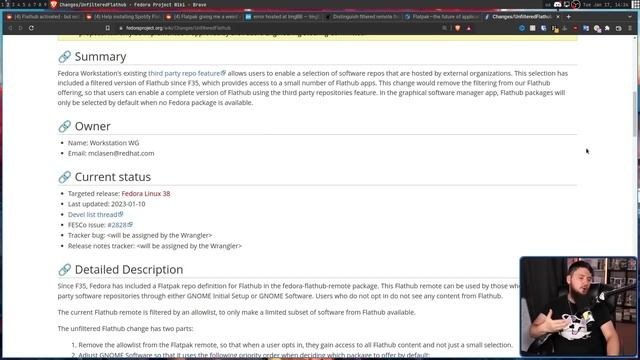 Fedora Ships A Filtered Flathub & Custom Repo?? смотреть онлайн