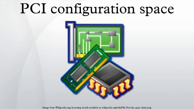 PCI configuration space смотреть онлайн